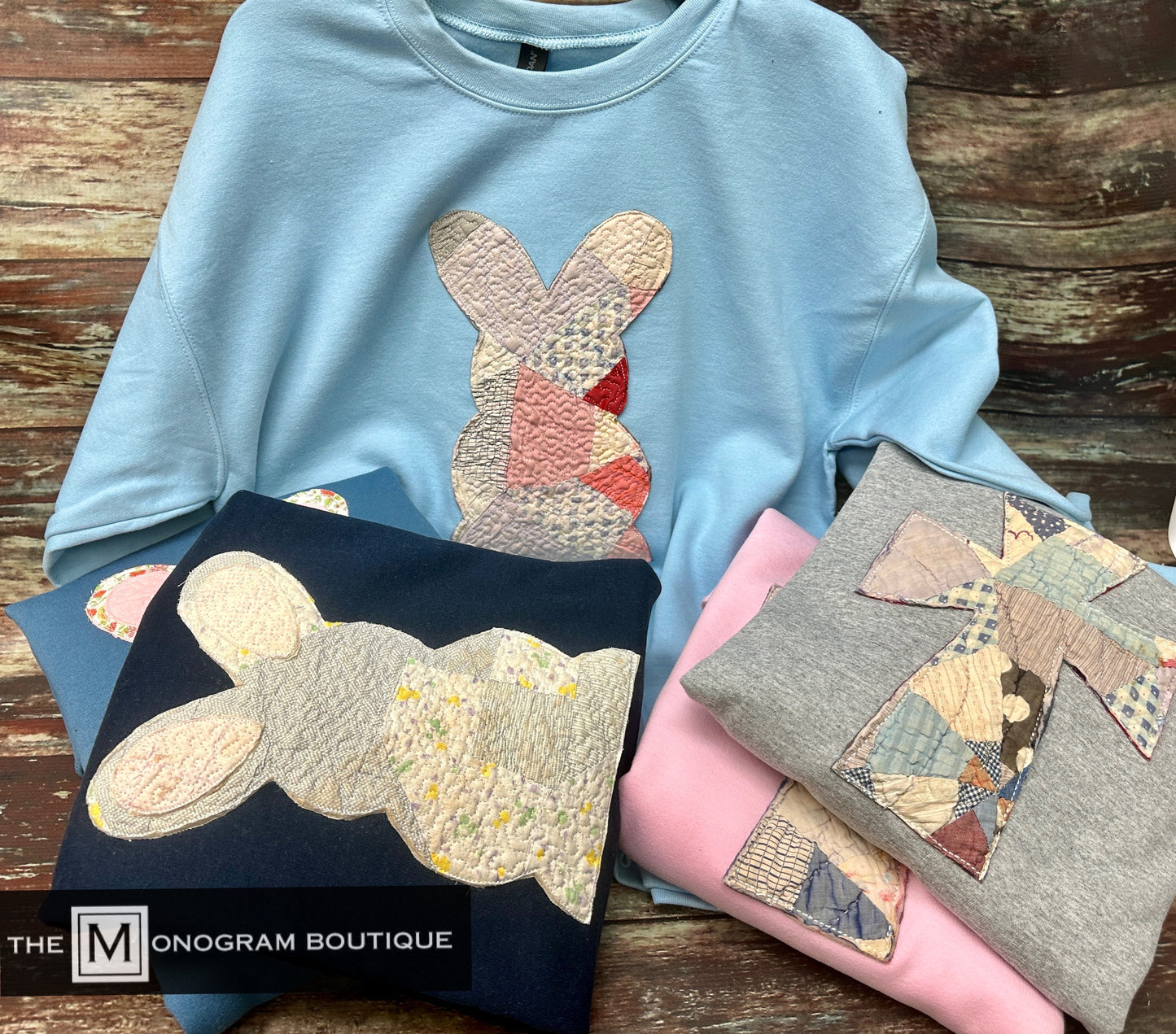 Vintage Quilt Sweatshirts