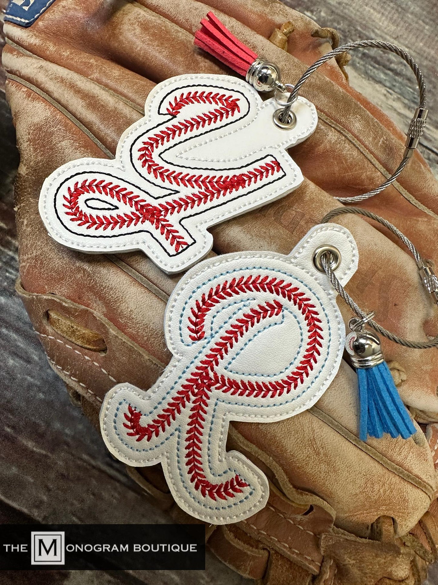 Baseball or Softball Keychain