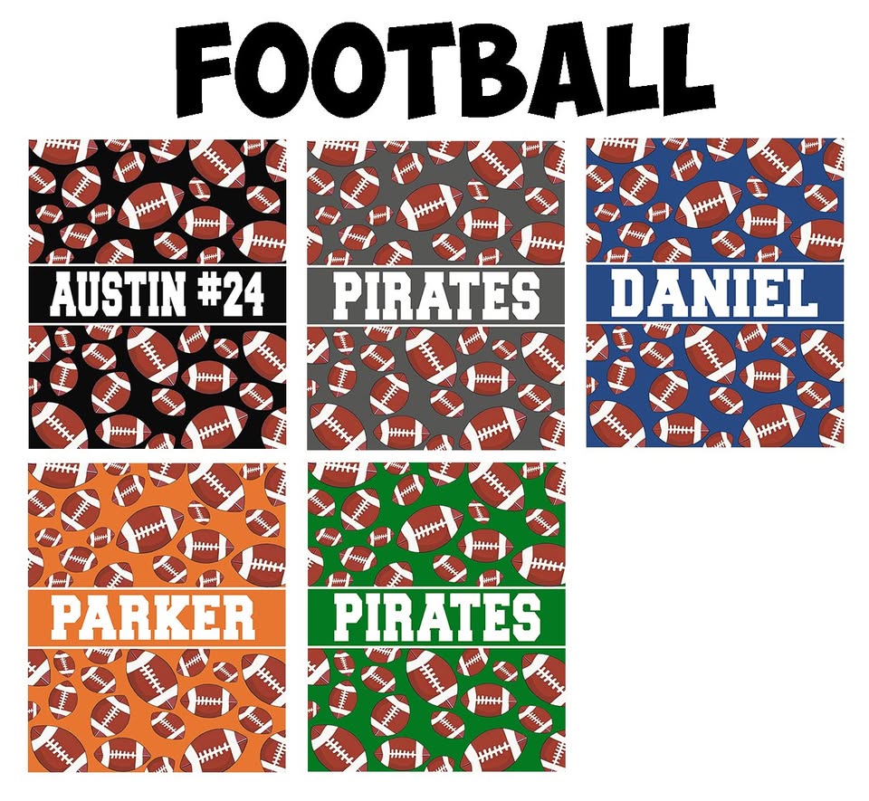 Sports Personalized Plush Blankets