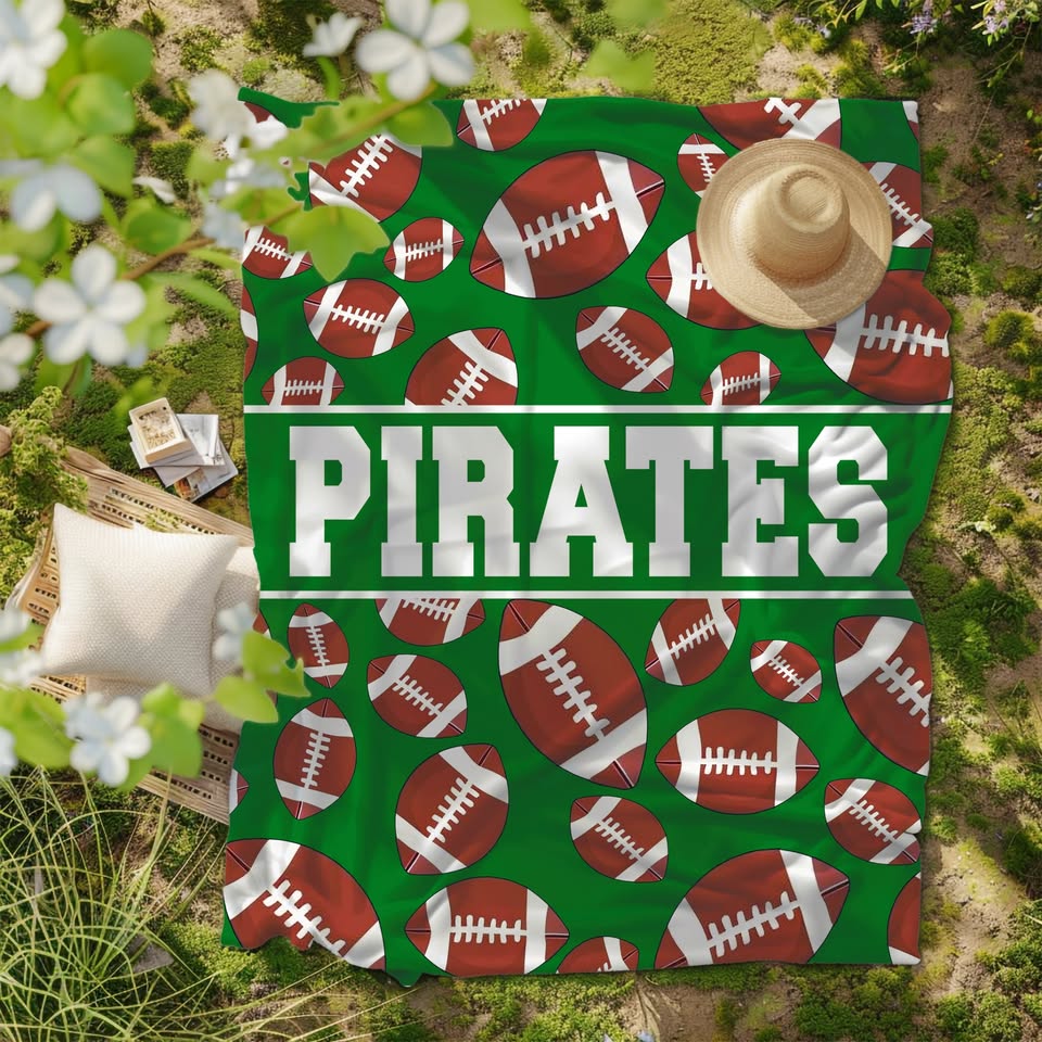 Sports Personalized Plush Blankets