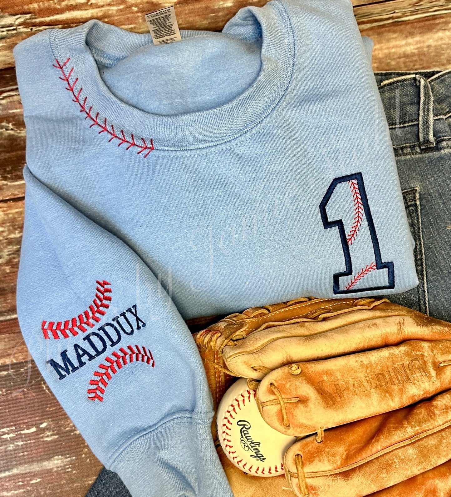Baseball Gildan Sweatshirt