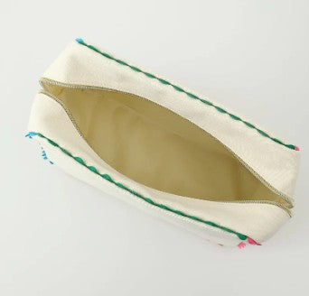PREORDER Rainbow Canvas Tote and Cosmetic Bag