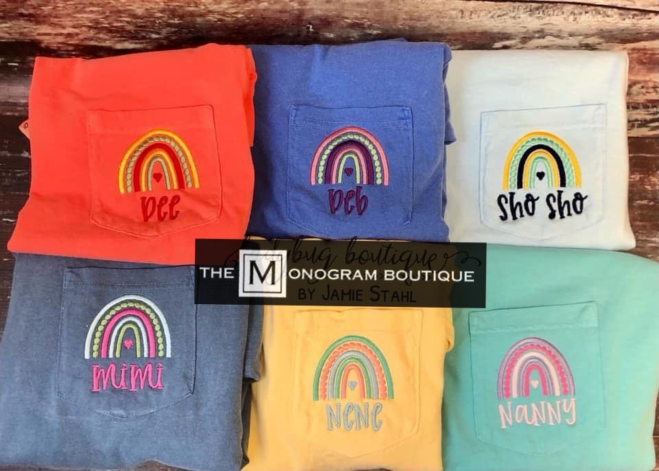 Mother's Day Comfort Color Short Sleeve T-shirts