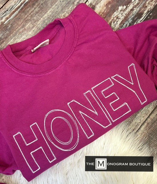 Boysenberry with white thread