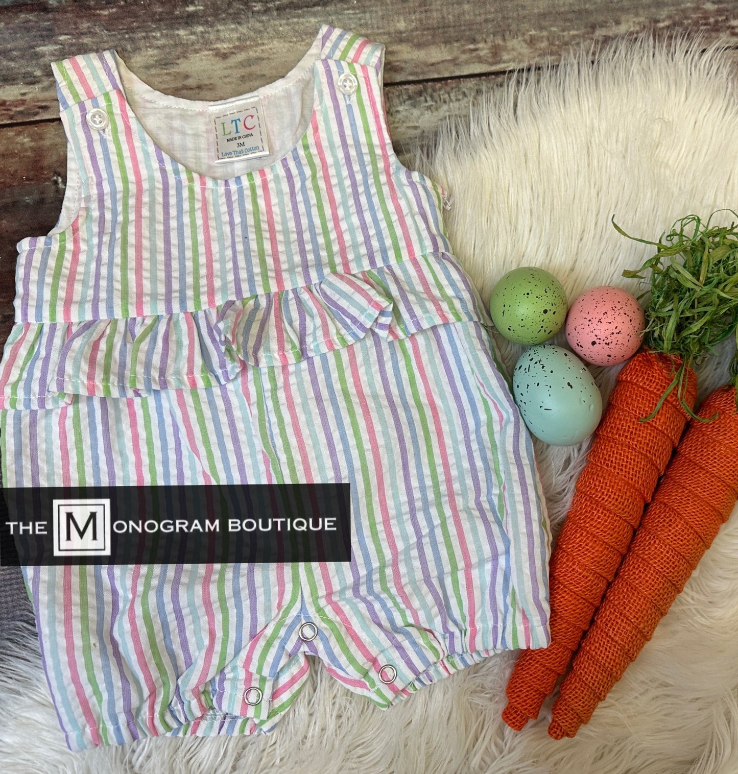 Easter/Spring Ruffle Romper