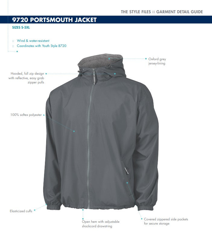 Charles River Classic Portsmouth Full Zip