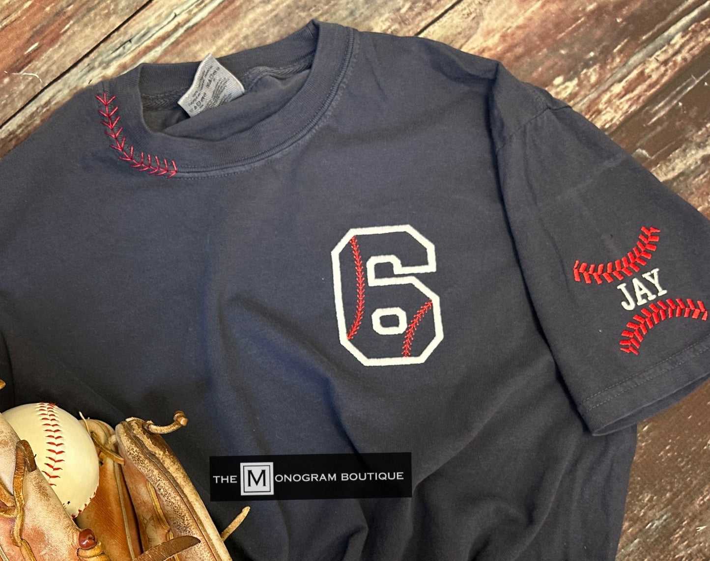 Baseball Comfort Color Short Sleeve Shirt