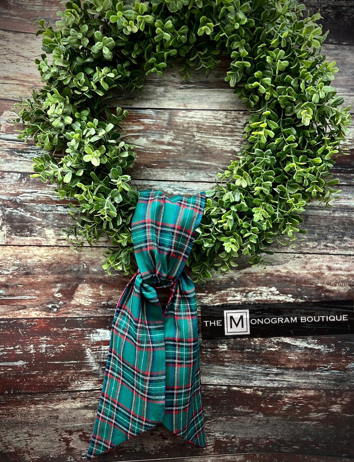Wreath Sash Embroidered