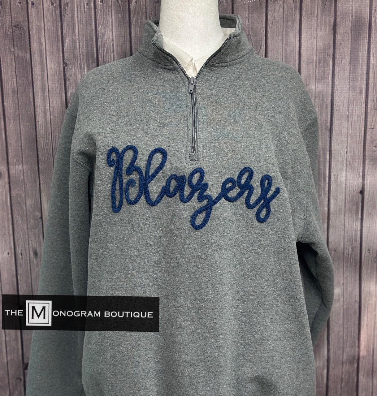 Quarter Zip Yarn Sweatshirts Youth