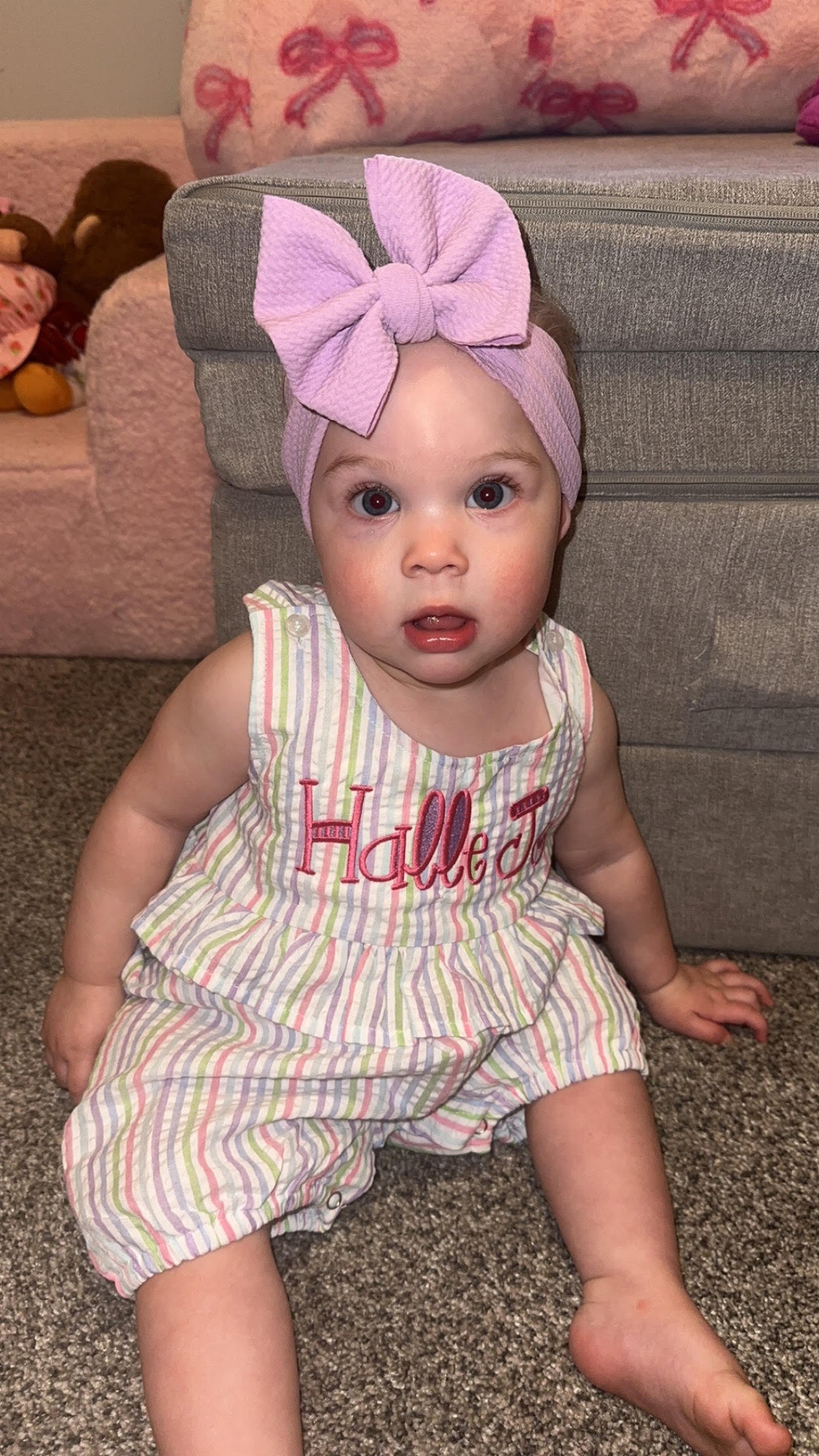 Easter/Spring Ruffle Romper