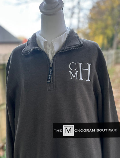 Charles River Crosswind Quarter Zip Sweatshirt