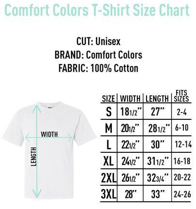 Comfort Color Neon Fall Short Sleeve