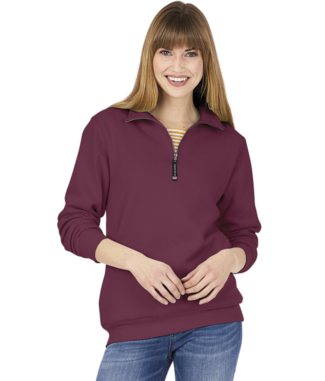 Charles River Crosswind Quarter Zip Sweatshirt