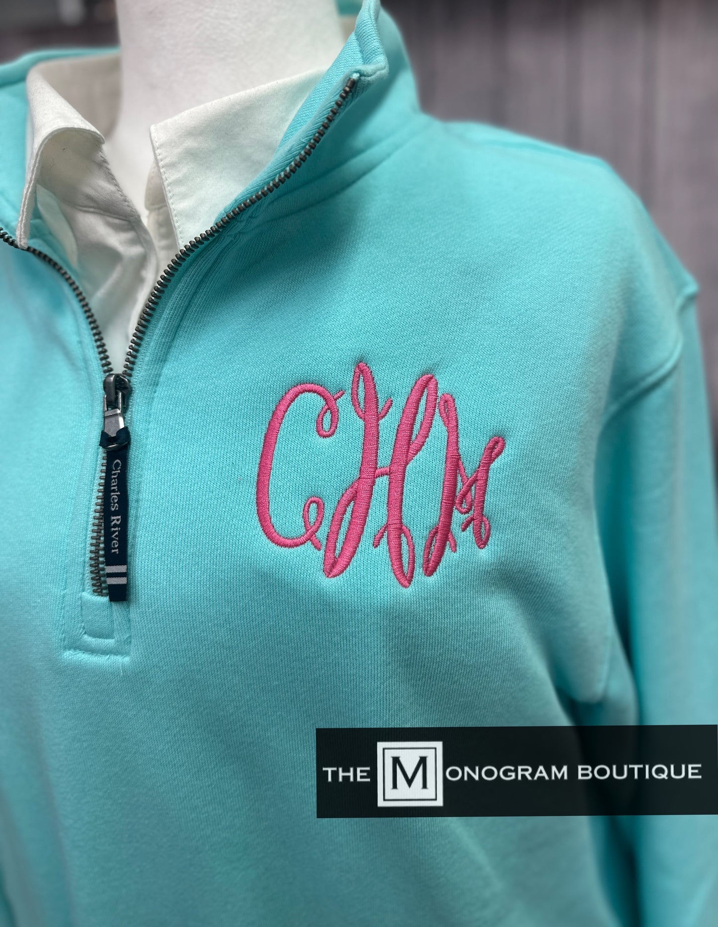 Charles River Crosswind Quarter Zip Sweatshirt