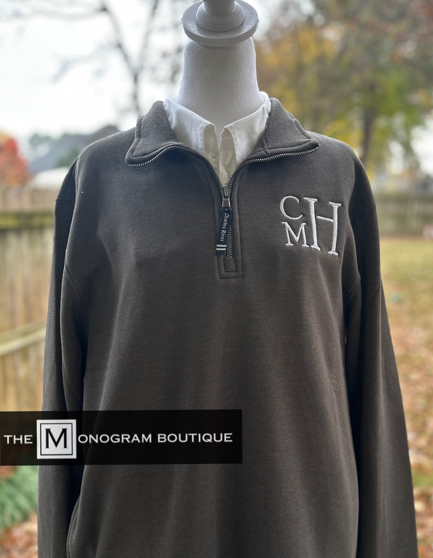 Charles River Crosswind Quarter Zip Sweatshirt