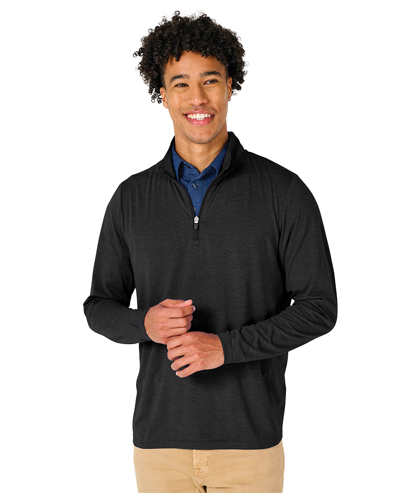 Charles River Men's Vista Tri-Blend Quarter Zip