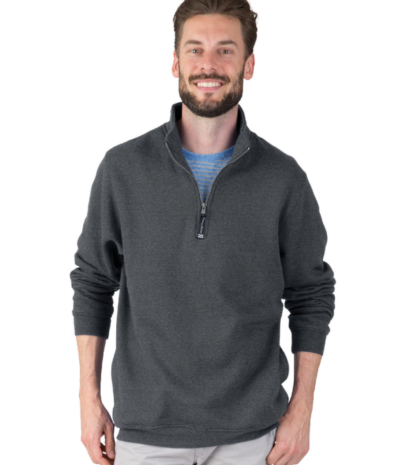 Charles River Crosswind Quarter Zip Sweatshirt