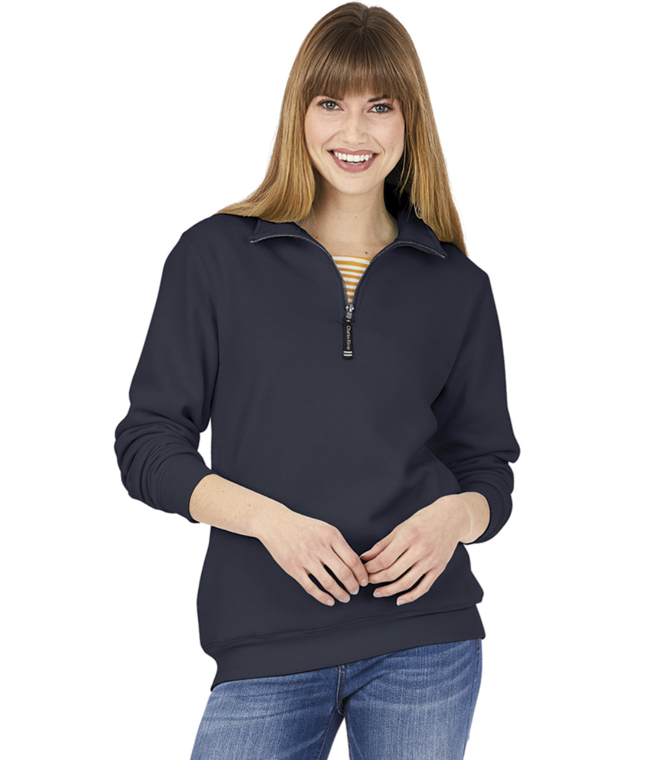 Charles River Crosswind Quarter Zip Sweatshirt