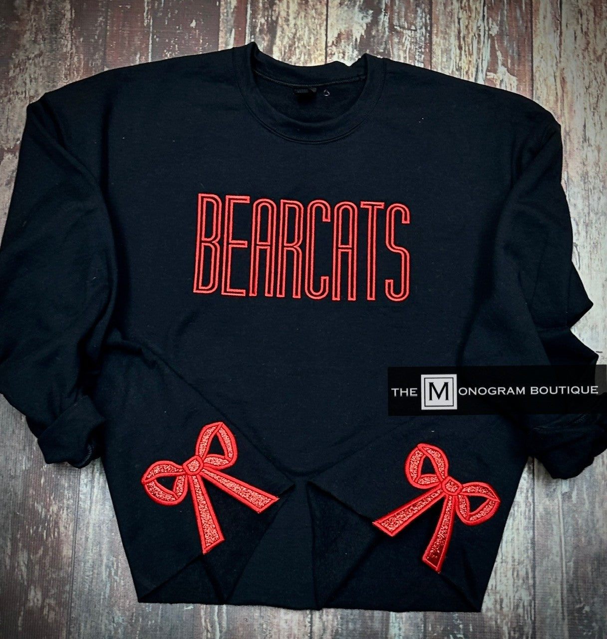 Bow Split Side Sweatshirt