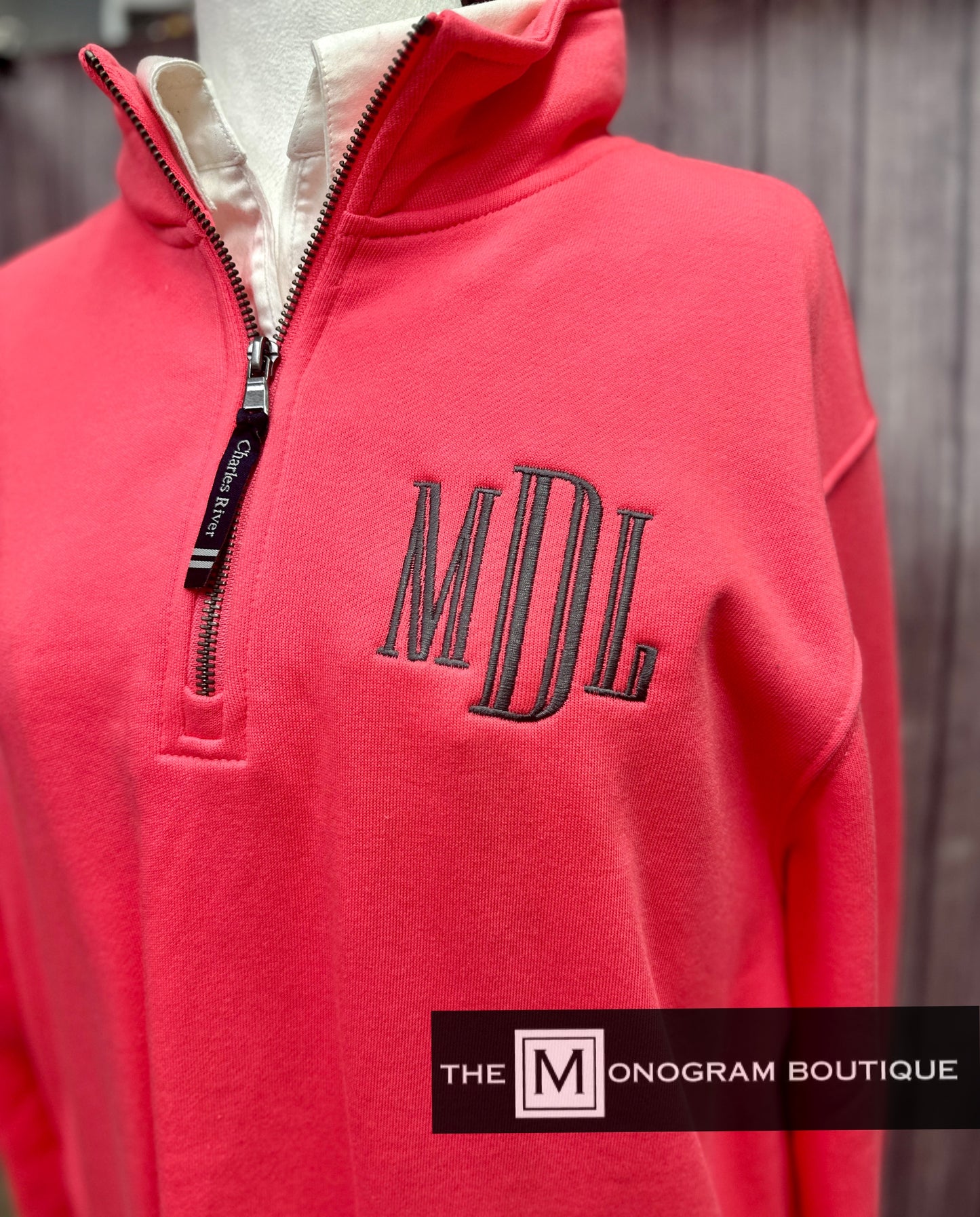 Charles River Crosswind Quarter Zip Sweatshirt