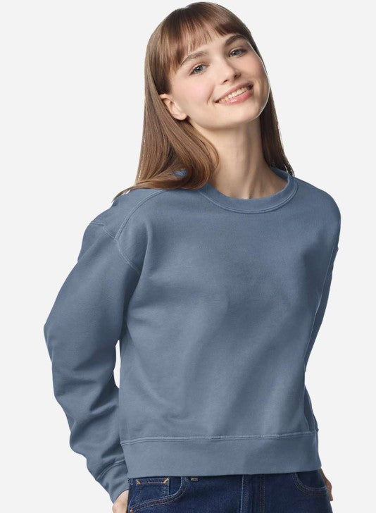 Comfort Color Women's Crop Sweatshirt