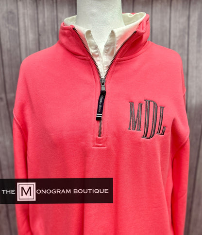 Charles River Crosswind Quarter Zip Sweatshirt