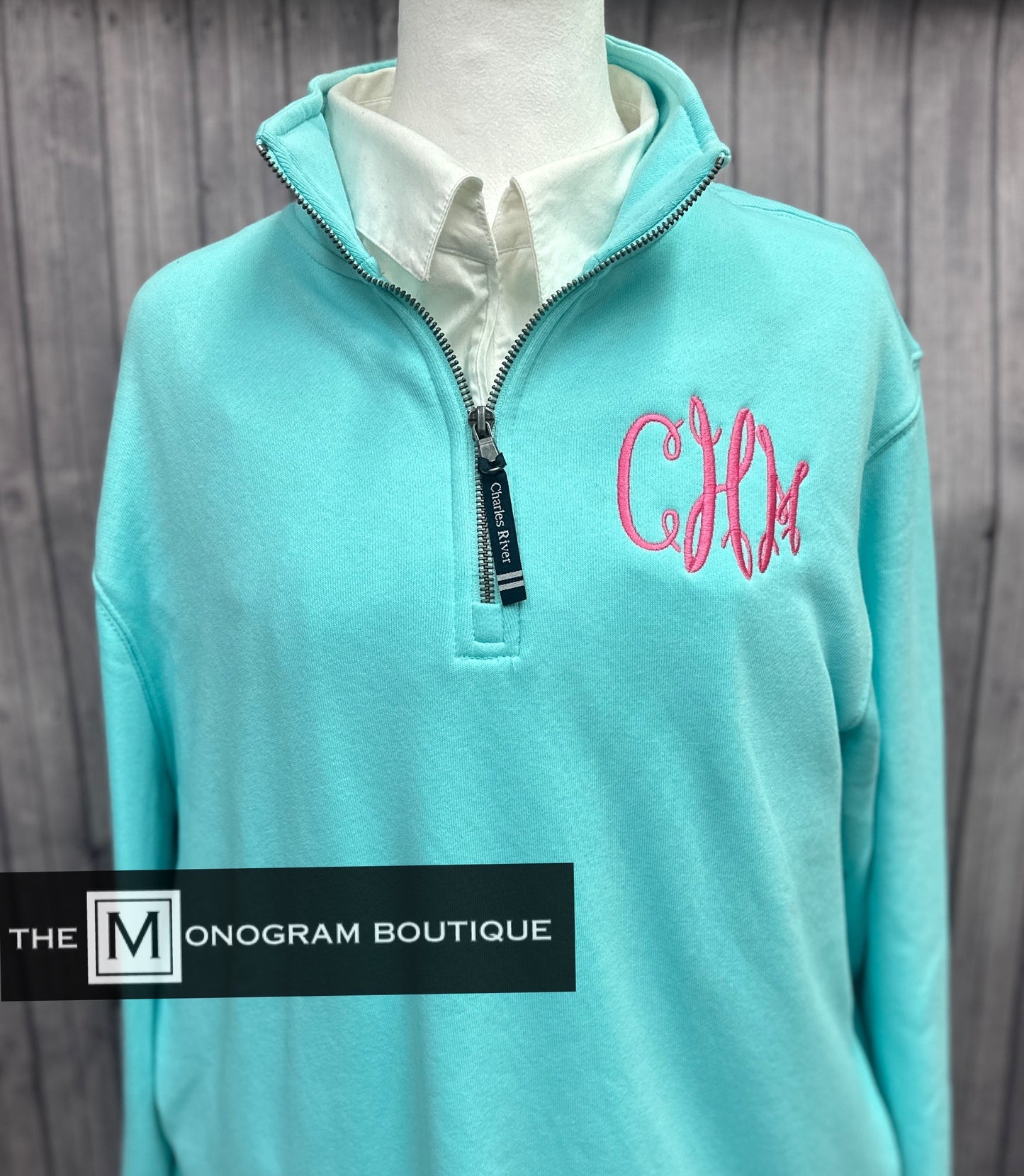 Charles River Crosswind Quarter Zip Sweatshirt