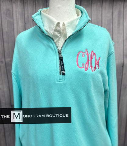 Charles River Crosswind Quarter Zip Sweatshirt