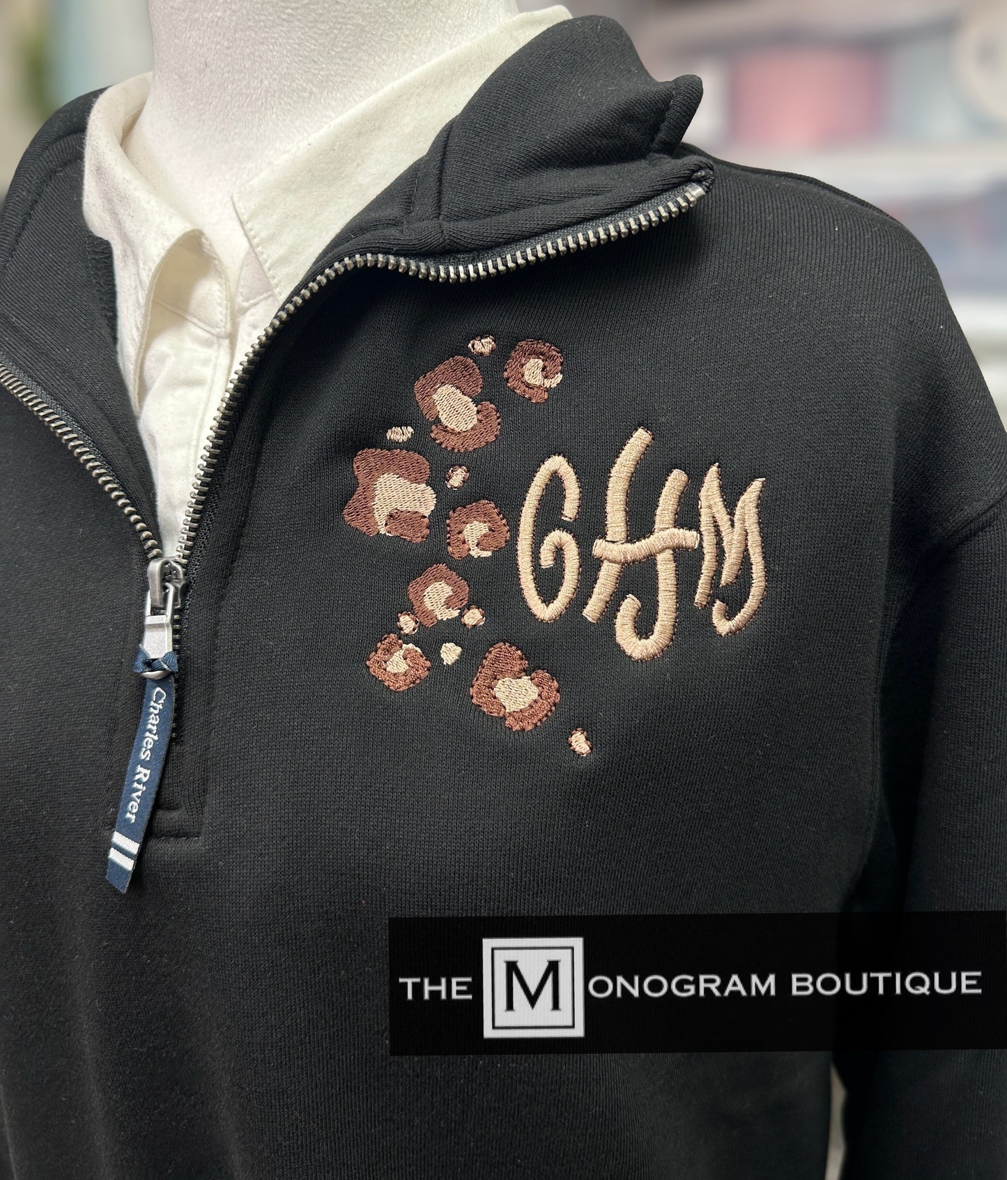 Charles River Crosswind Quarter Zip Sweatshirt