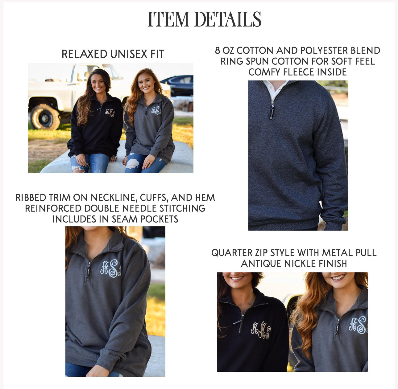 Charles River Crosswind Quarter Zip Sweatshirt