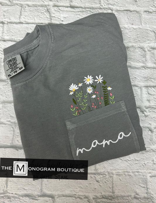 Mother's Day Comfort Color Short Sleeve T-shirts