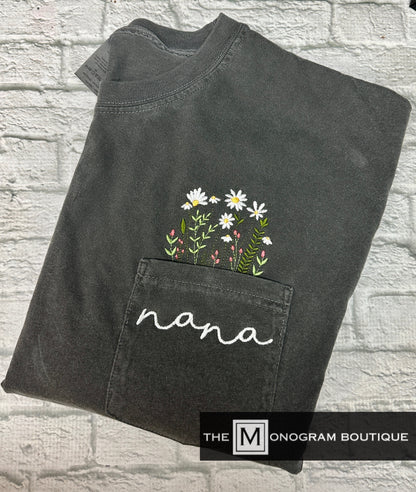 Mother's Day Comfort Color Short Sleeve T-shirts