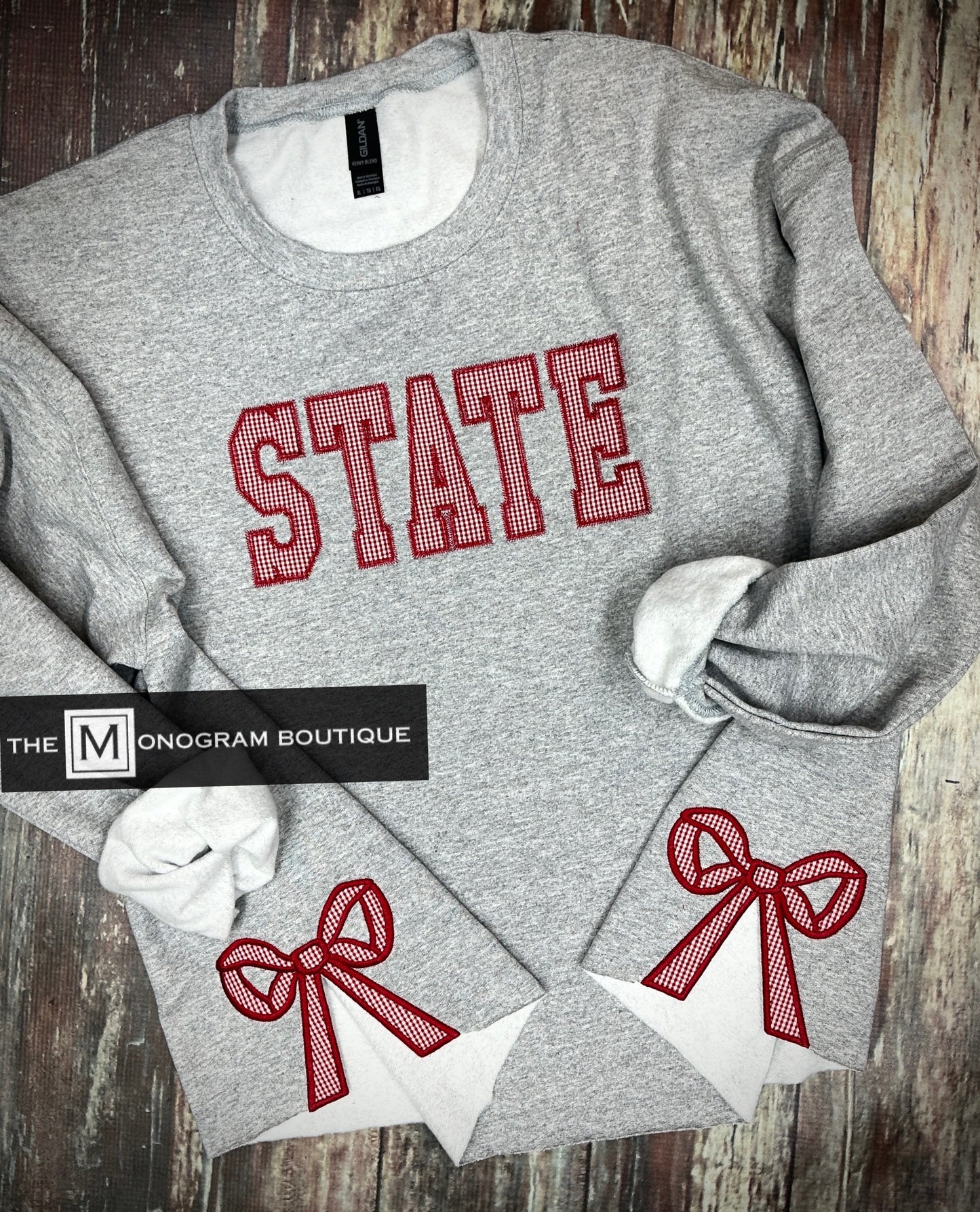 Bow Split Side Sweatshirt