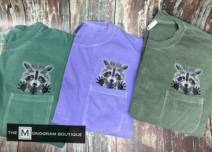 Comfort Color Pocket Short Sleeve T-shirts