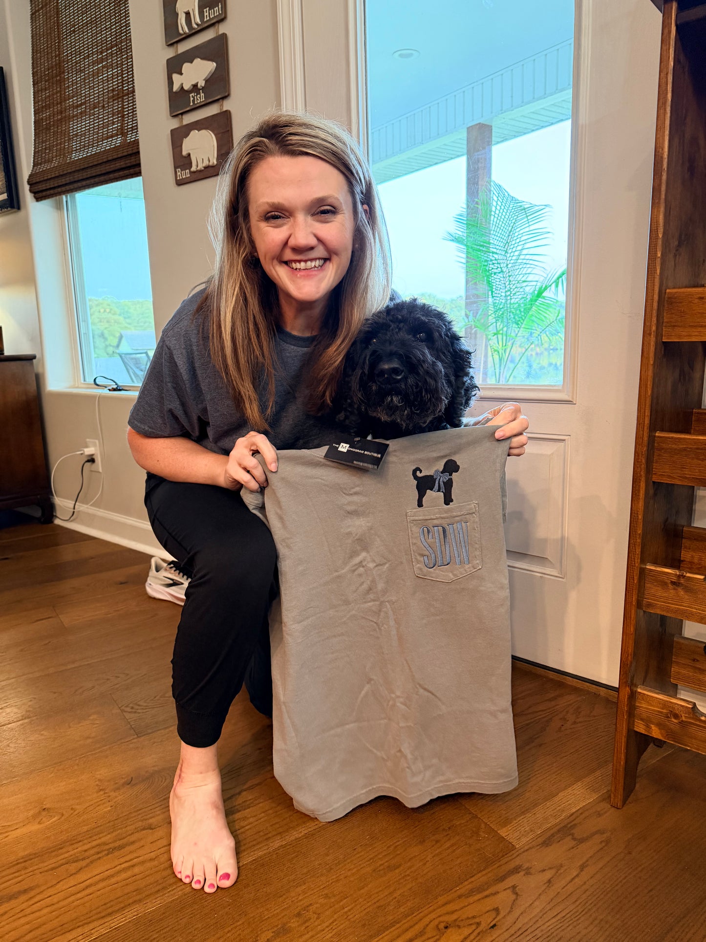 Comfort Color Pocket Tshirt - Dog Day