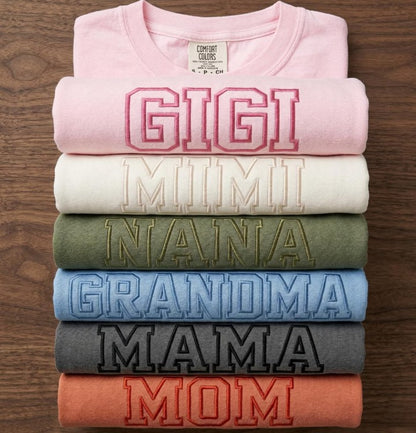 Mother's Day Comfort Color Short Sleeve T-shirts