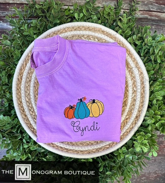 Comfort Color Neon Fall Short Sleeve