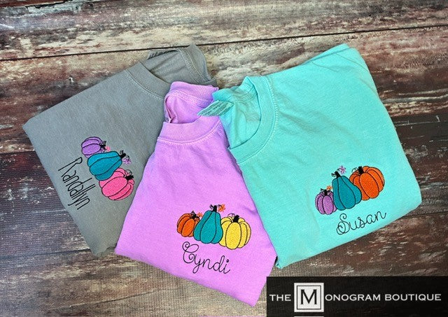 Comfort Color Neon Fall Short Sleeve