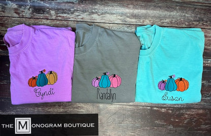 Comfort Color Neon Fall Short Sleeve