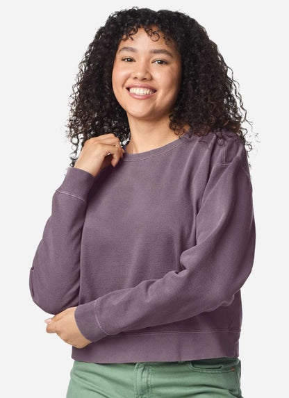 Comfort Color Women's Crop Sweatshirt