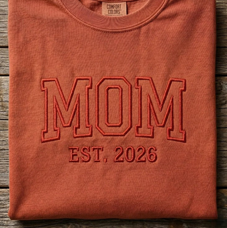 Mother's Day Comfort Color Short Sleeve T-shirts