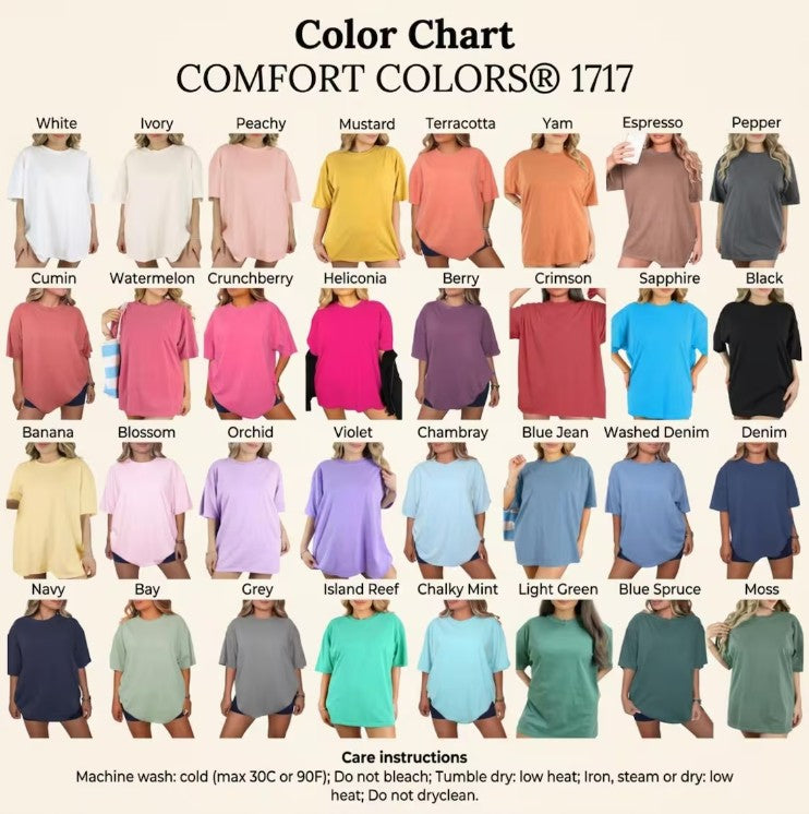 Mother's Day Comfort Color Short Sleeve T-shirts