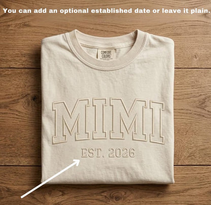 Mother's Day Comfort Color Short Sleeve T-shirts