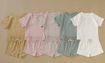Infant & Toddler Organic Short Sets