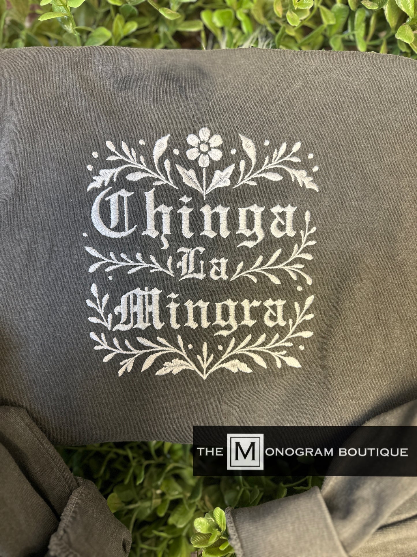 Chinga La Migra Comfort Color Long Sleeve T-shirt