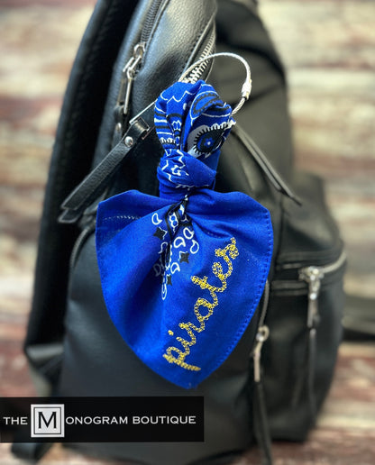 Bandana Bag Charm Keychains