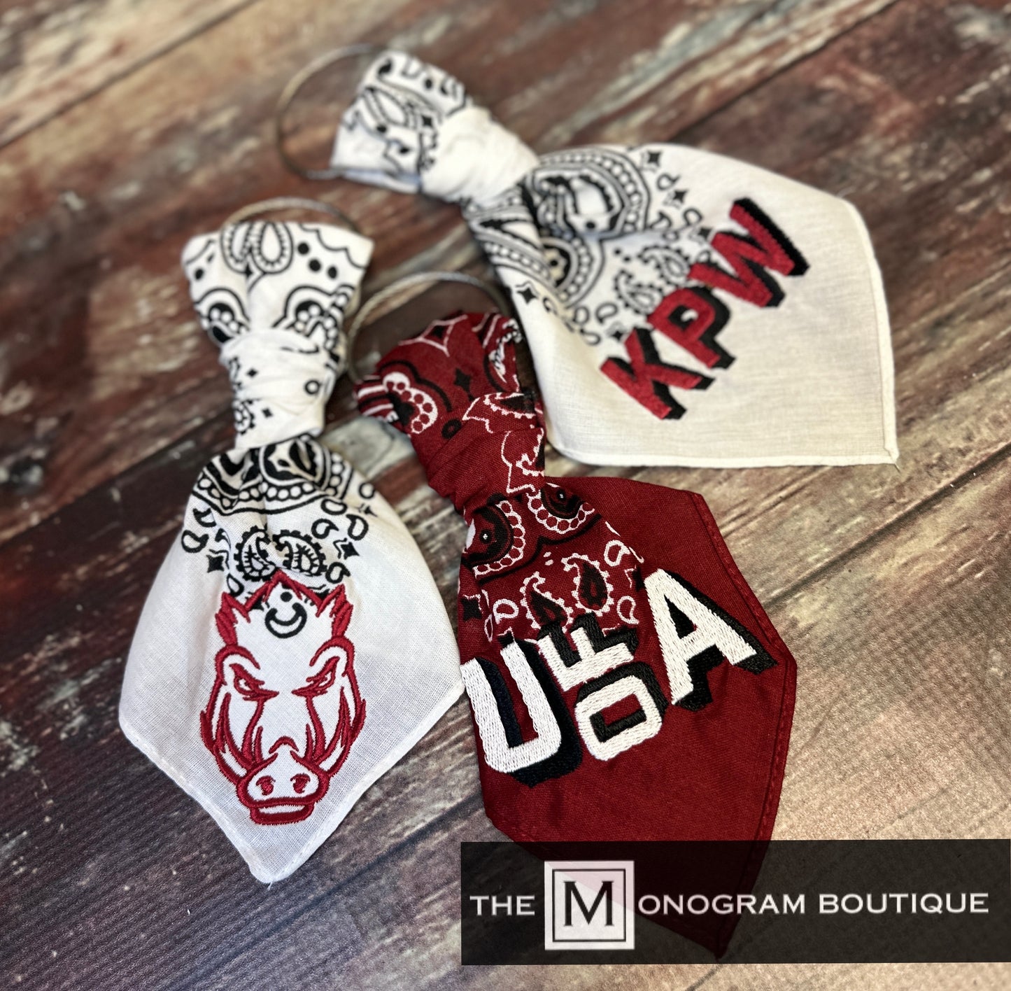 Bandana Bag Charm Keychains