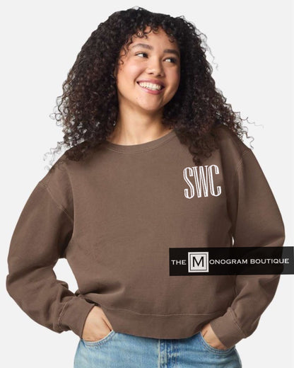 Comfort Color Women's Crop Sweatshirt