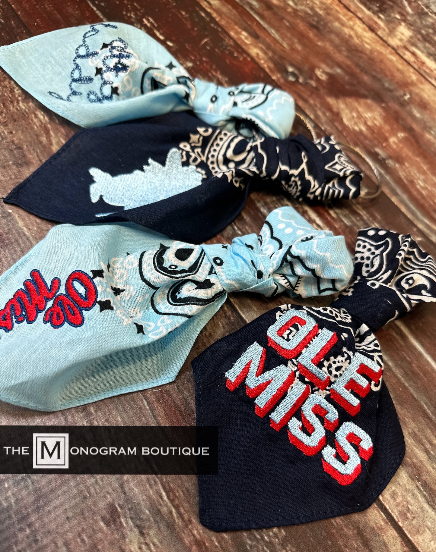 Bandana Bag Charm Keychains