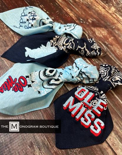 Bandana Bag Charm Keychains